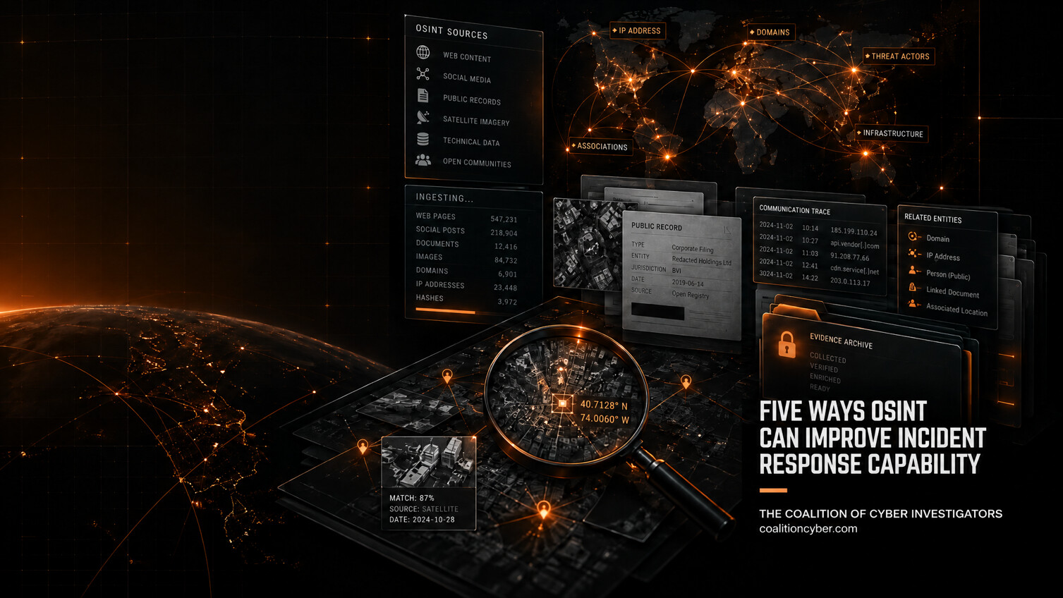 Five Ways OSINT Can Improve Incident Response Capability